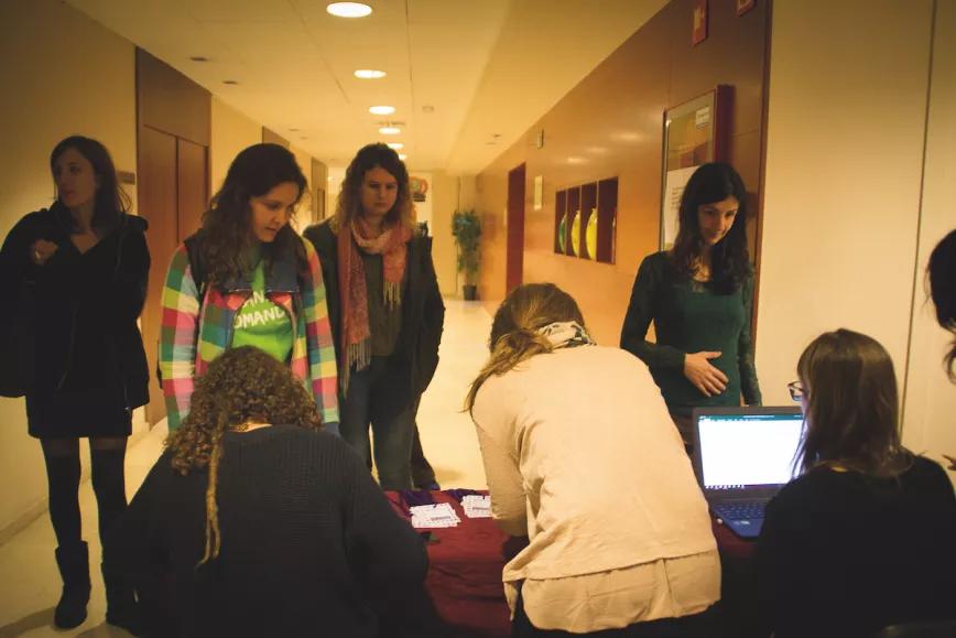 Las acreditaciones al encuentro de mujeres cannábicas