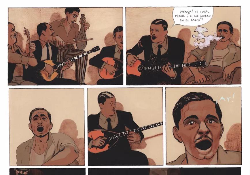 Fragmento de "Rebetiko. La mala hierba"