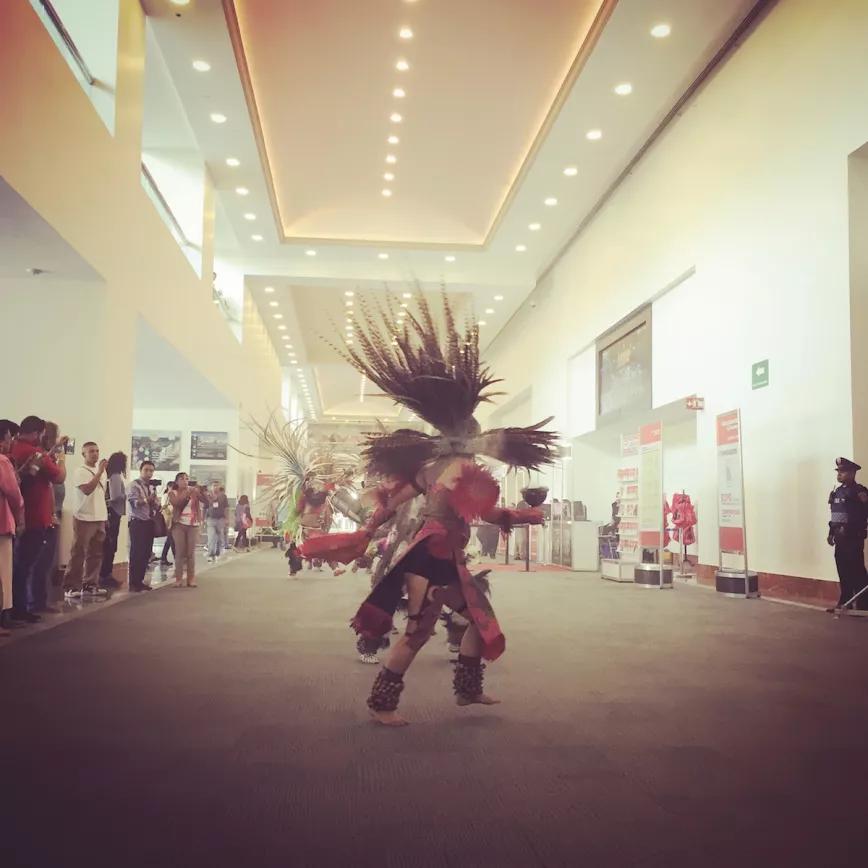 Momento de la ceremonia de apertura de la feria