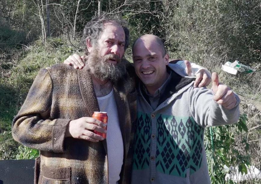 Karra Elejalde y Javier González el Zurdo.