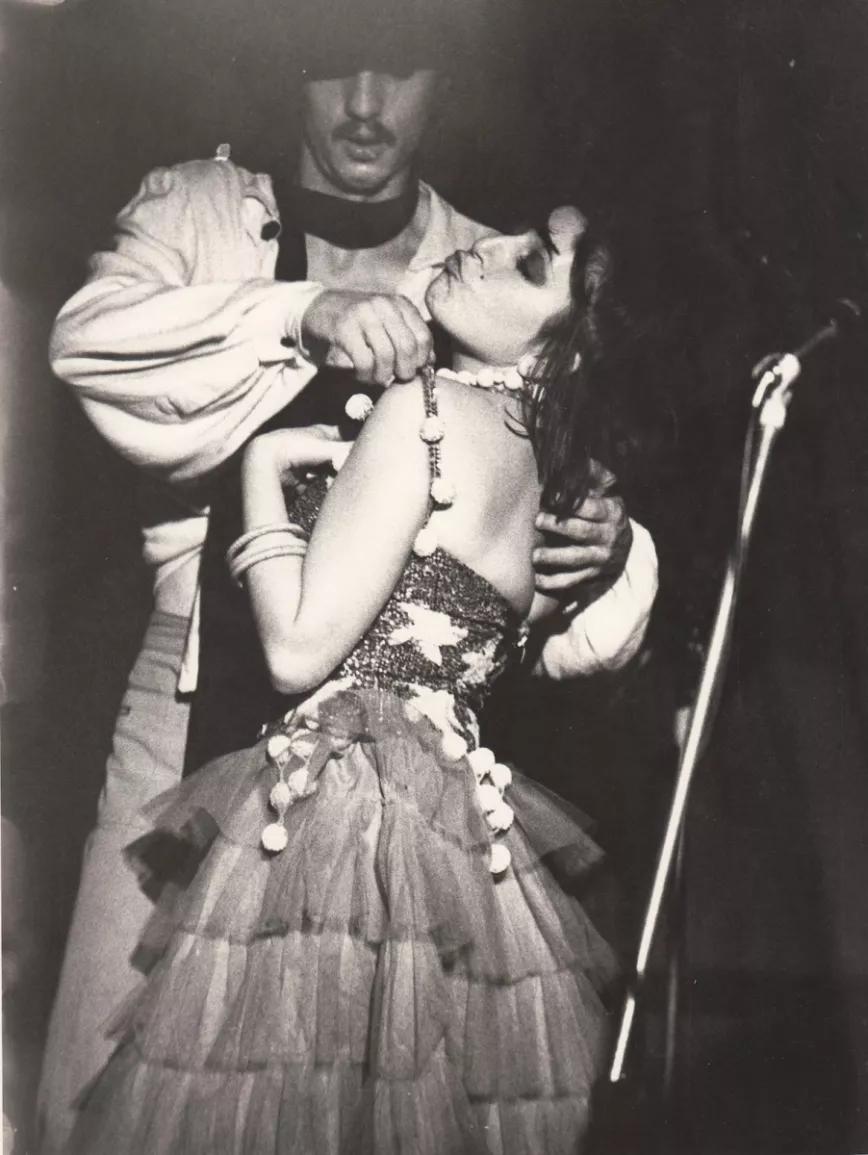 Loles León y Oriol Tramvia en Zeleste.