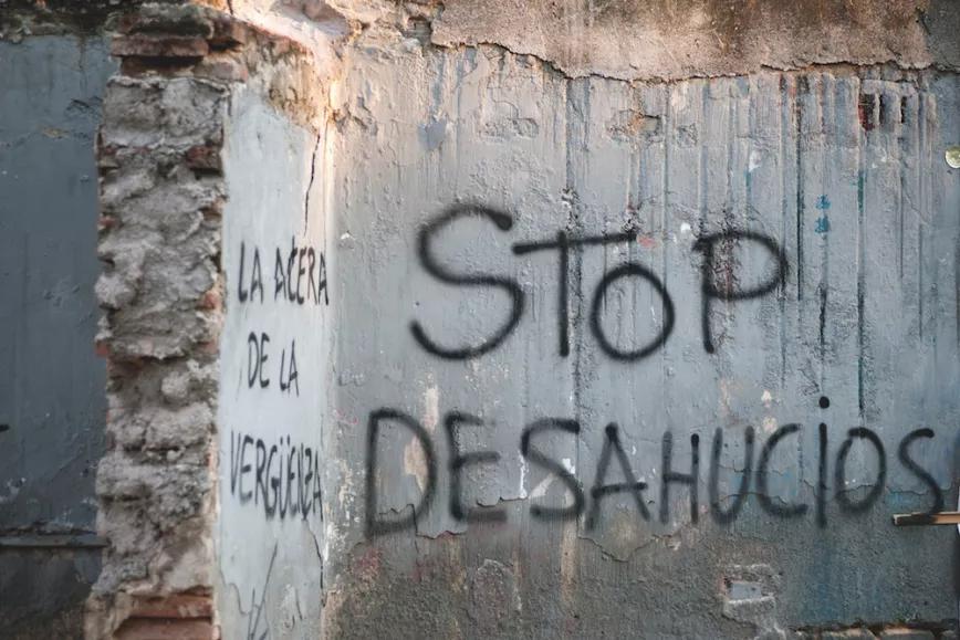 Pintada Stop Desahucios