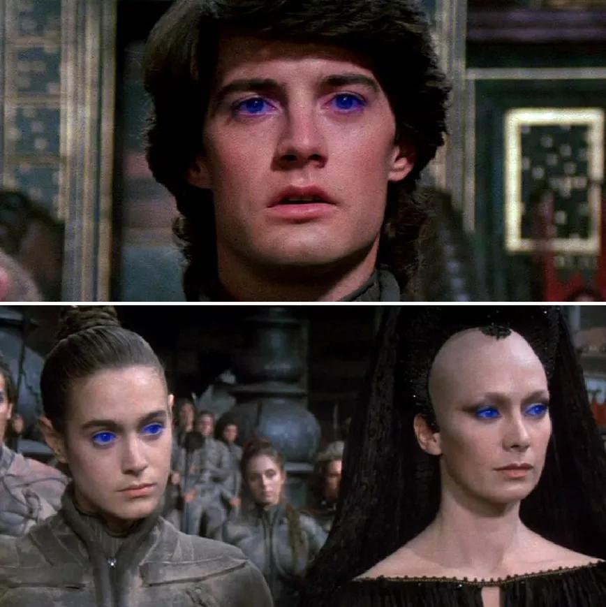 Melange en Dune: La especia coloca. Lo hace tanto que unas criaturas son capaces de utilizar sus efectos para desplazar naves más allá de la velocidad de la luz deformando el espacio y el tiempo.