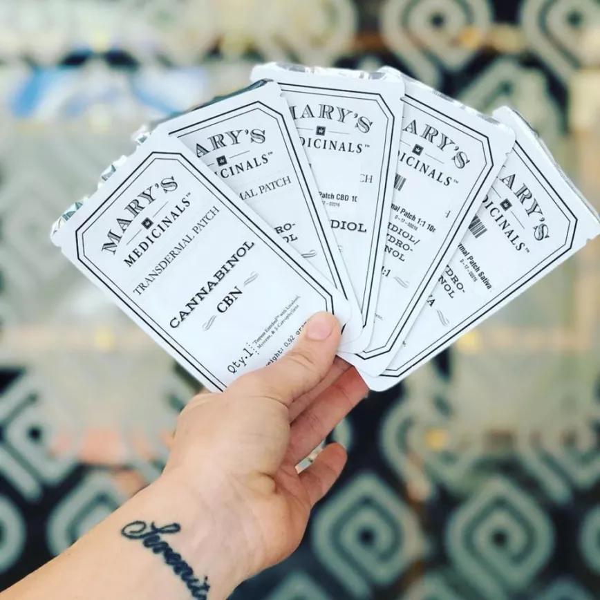 Mary’s Medicinals CBN Capsules and Transdermal Patches