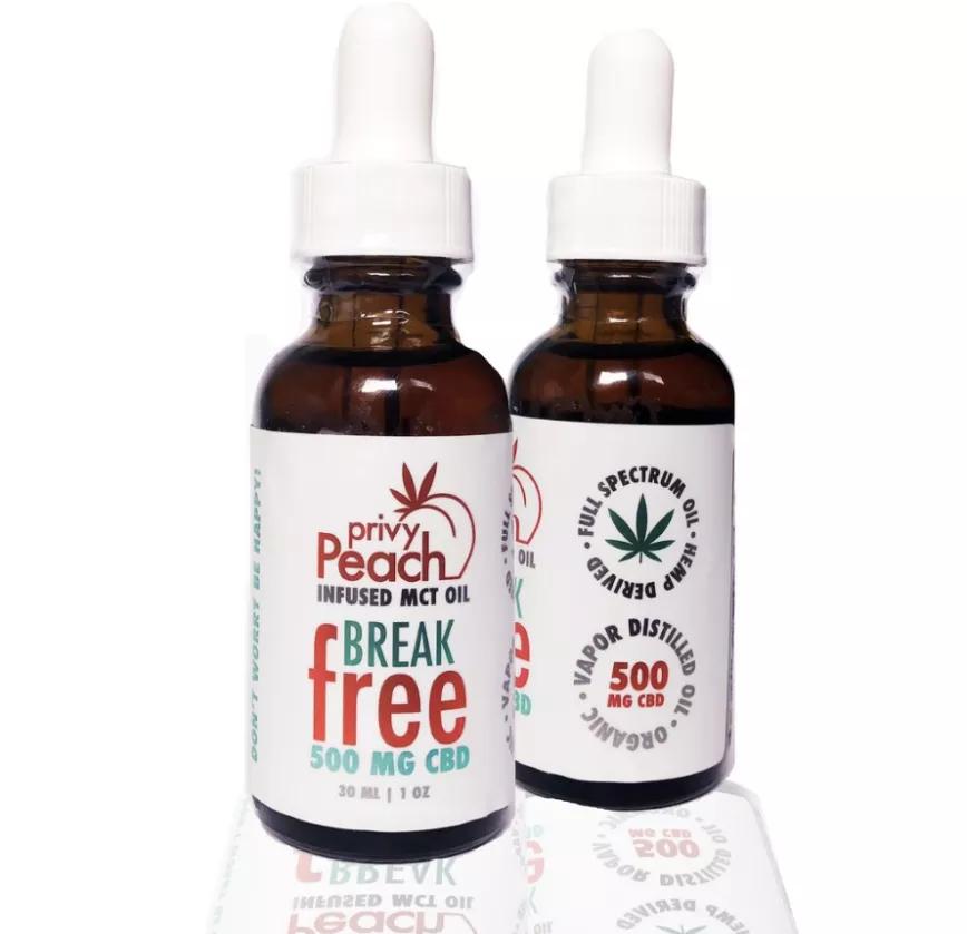 Aceite de cáñamo Privy Peach Break Free