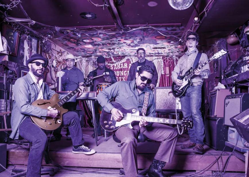 Fotografía del grupo musical Money Chicha