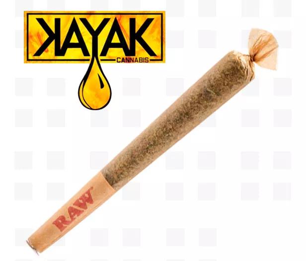 KAYAK CANNABIS CAVIAR JOINTS: 22$ cada canuto. Su potencia varía entre el 30 y el 51%.