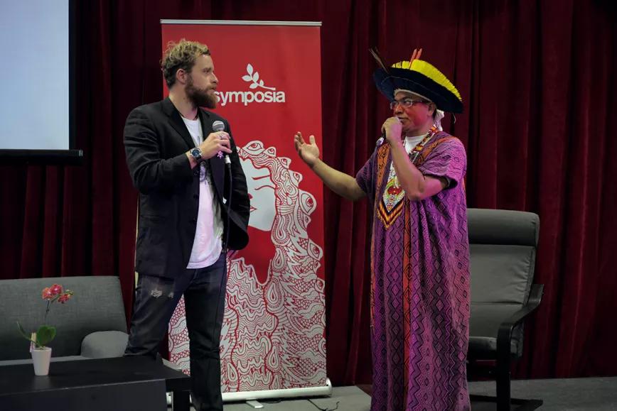 Leopardo Yawa Bane, lider indígena de Brasil