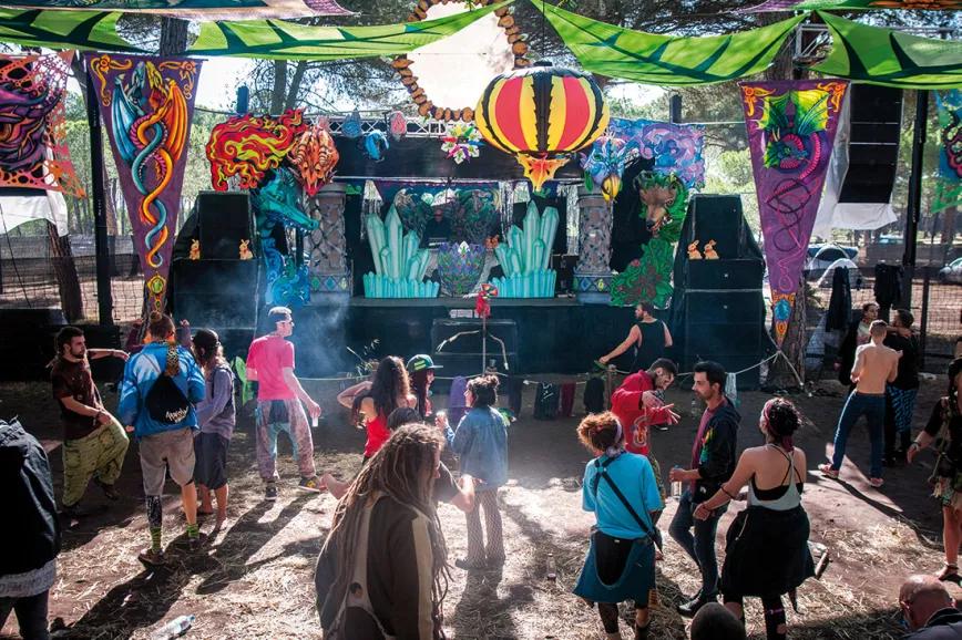 Pista de baile festival