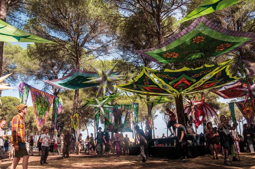 Pista de baile festival