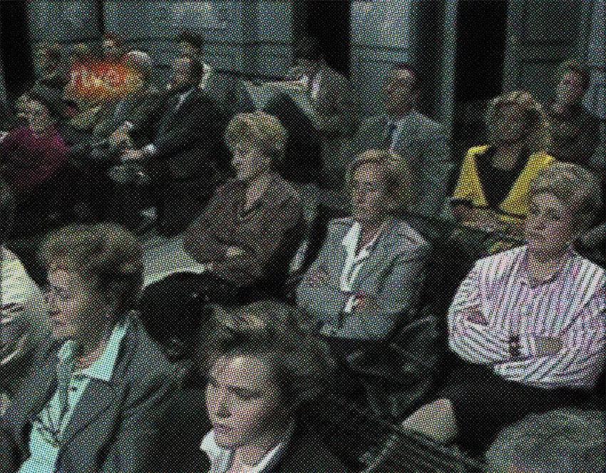 Público asistente a Tribunal Popular