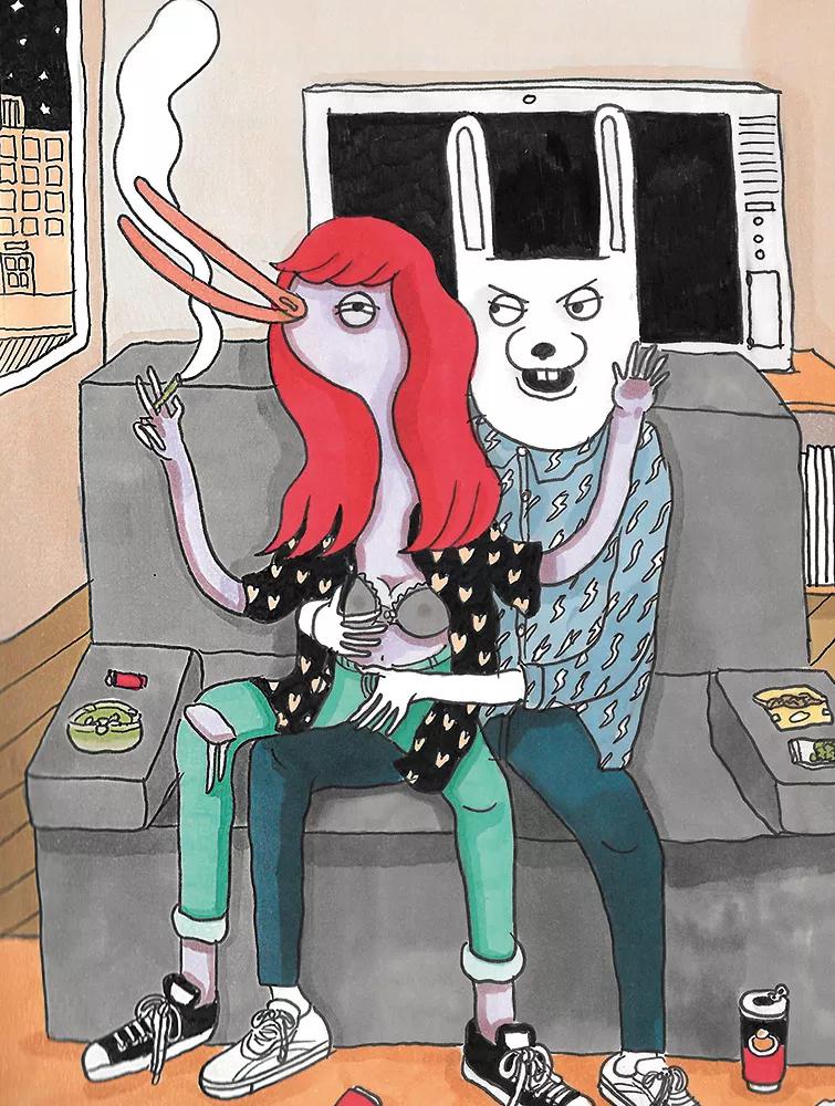 Ilustración inédita de Roberta Vázquez