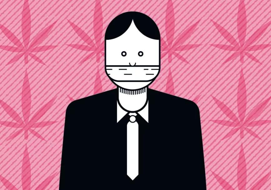 Abogado defensor de asociación de consumidores de cannabis