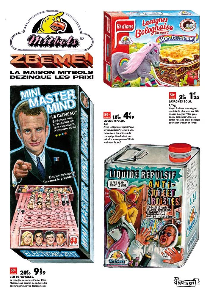 Catálogo de supermercado de Mr. Kern