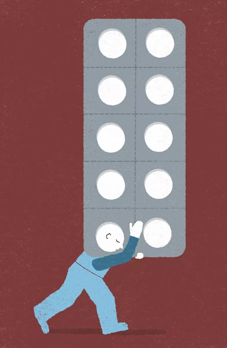 Ilustración psicofármacos