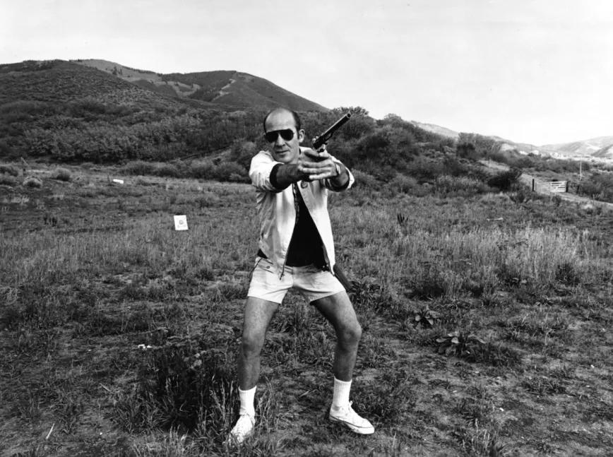 Fotografía de Hunter S. Thompson