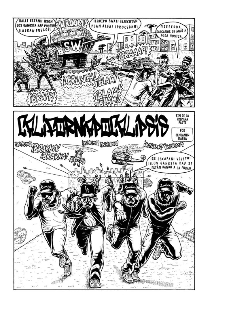 Cómic de Benjamin Marra
