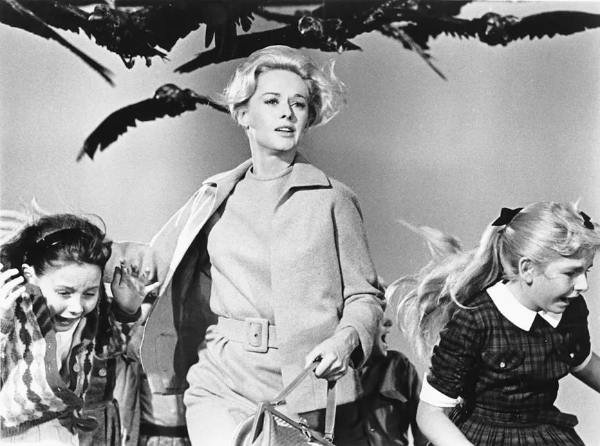 Tippi Hedren, en Los pájaros