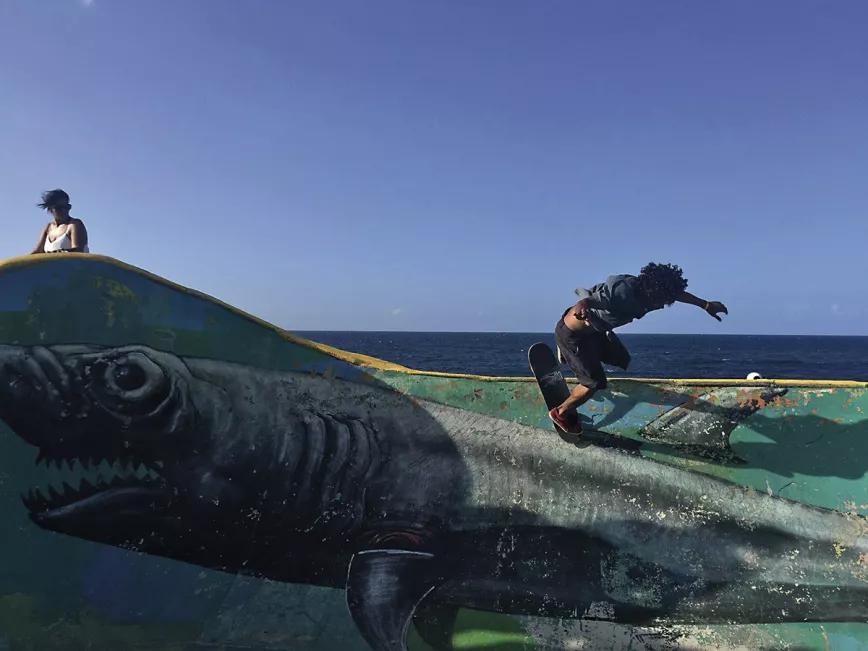 Skater en Puerto Rico