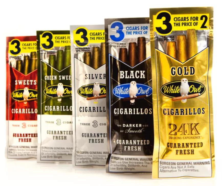 WHITE OWL:  Papel de liar para blunt de tamaño XXL. Si te sabe a poco el purito, aquí va el auténtico puro de cannabis.