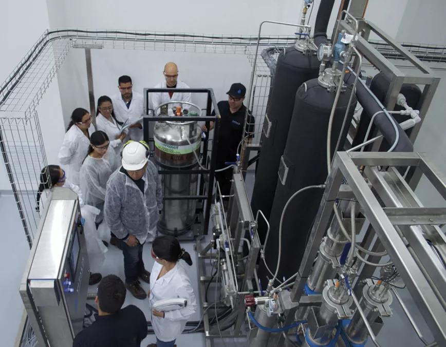 Laboratorio de Clever Leaves