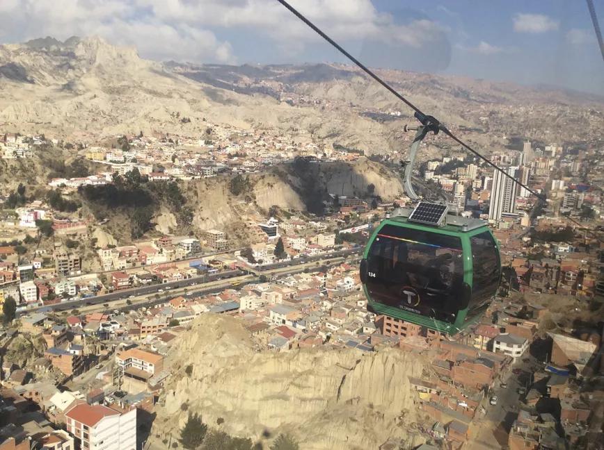 Teleférico entre La Paz y El Alto