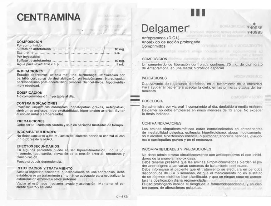 Centramina y Delgamer