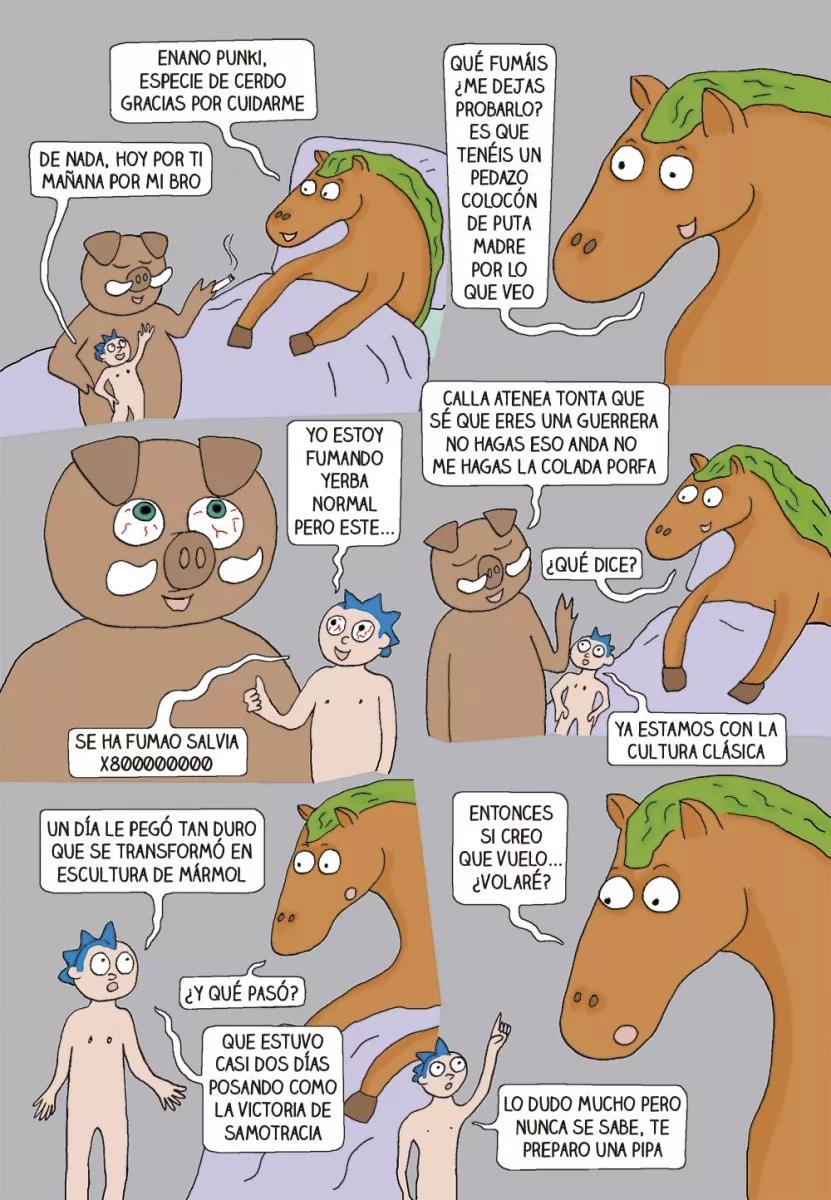 Mi novio caballo Comic