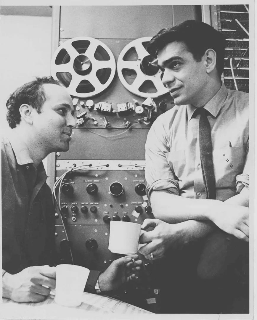 Morton Subotnick y Ramón Sender Barayón