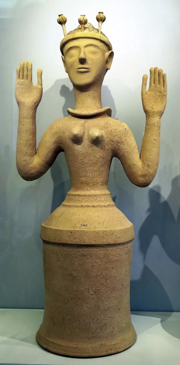 Estatuilla Diosa de Gazi 