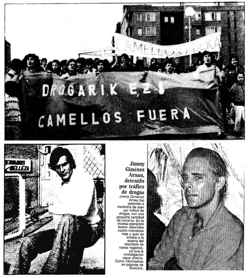 Manifestación contra camellos
