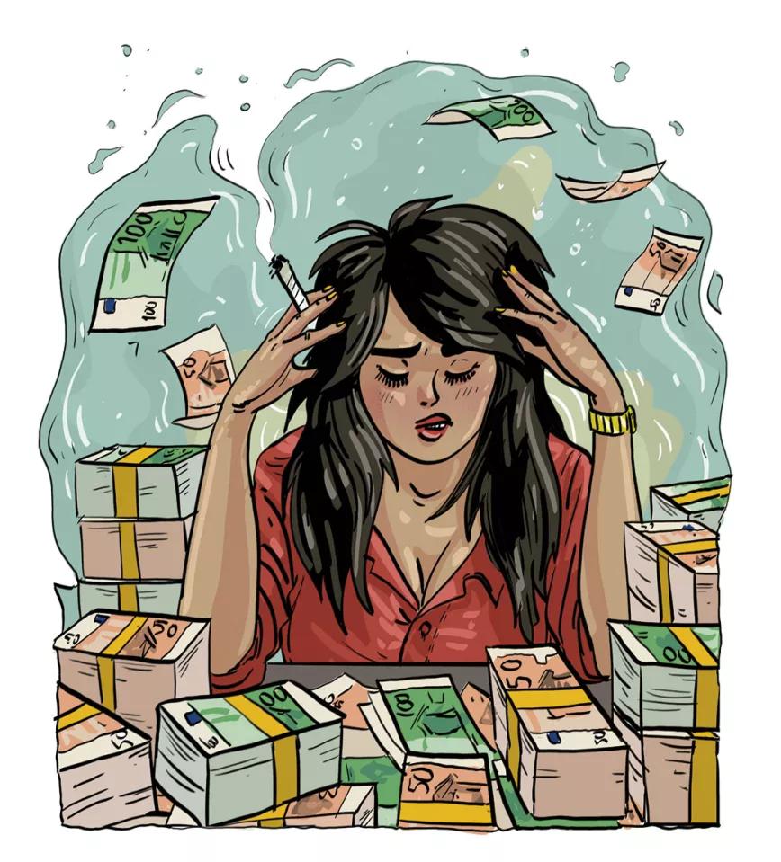 Ilustración: mi vida con un fumeta