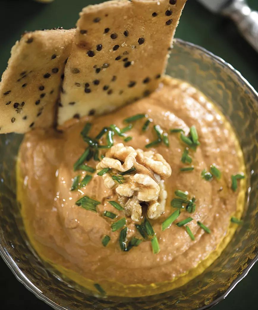 Paté de pimientos asados