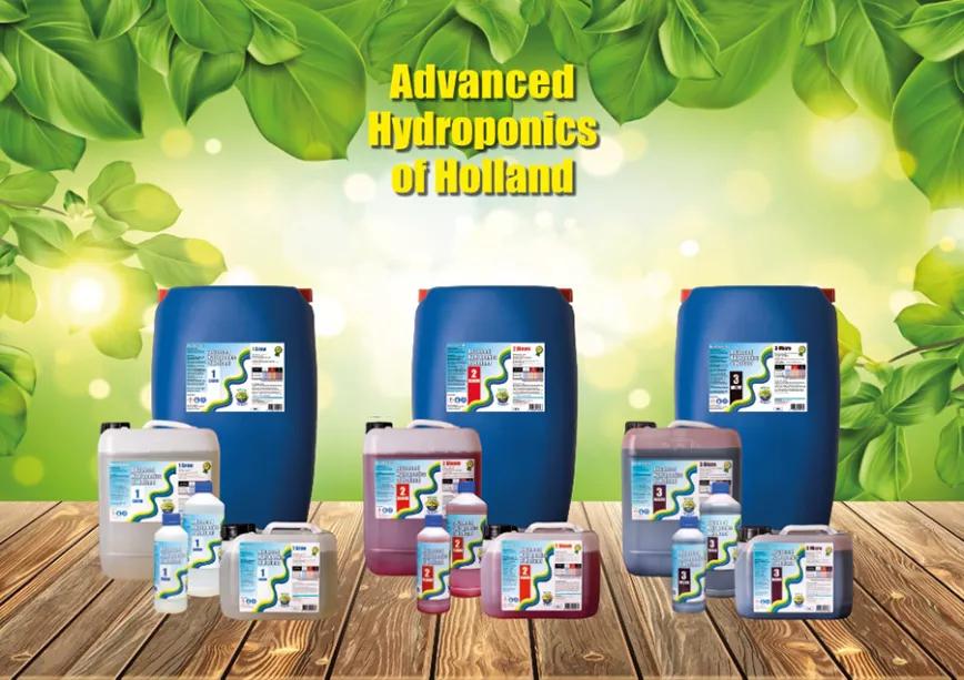 Los fertilizantes líquidos son la mejor opción para preparar la solución de nutrientes. 
