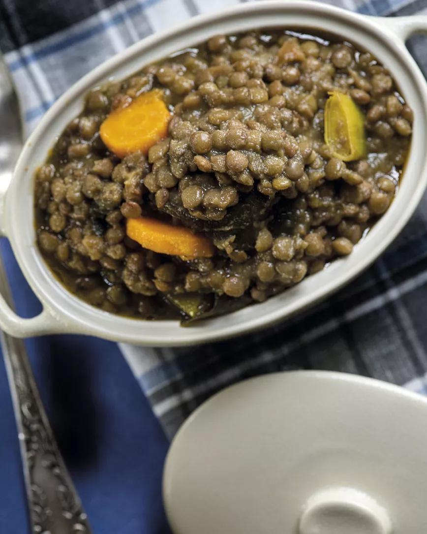 Lentejas viajeras... de mar y de tierra