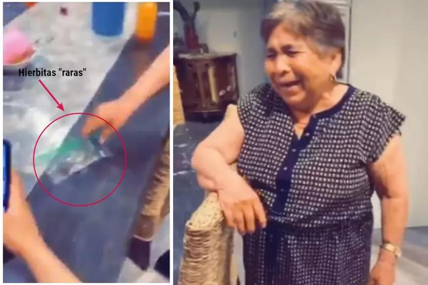 Abuela dice haber tomado sin querer un té de marihuana y se hace viral