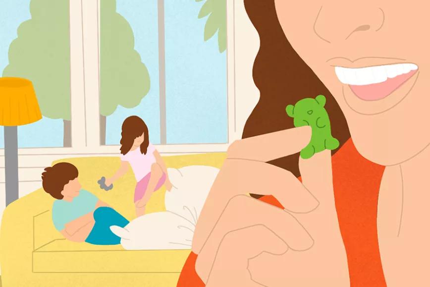 Los padres usan más cannabis en casa para “aguantar” a sus hijos durante la cuarentena