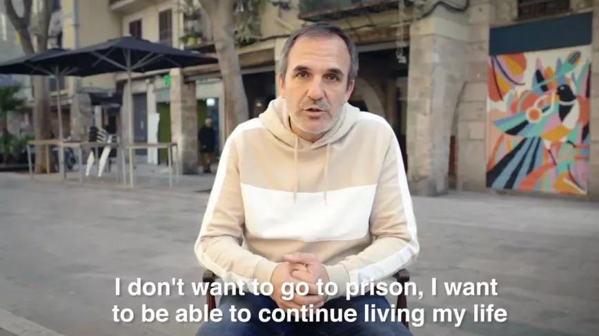 Campaña de recogida de firmas para impedir que el activista Alber Tió entre en prisión