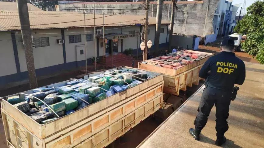 Récord en decomiso de marihuana en Brasil: 33 toneladas