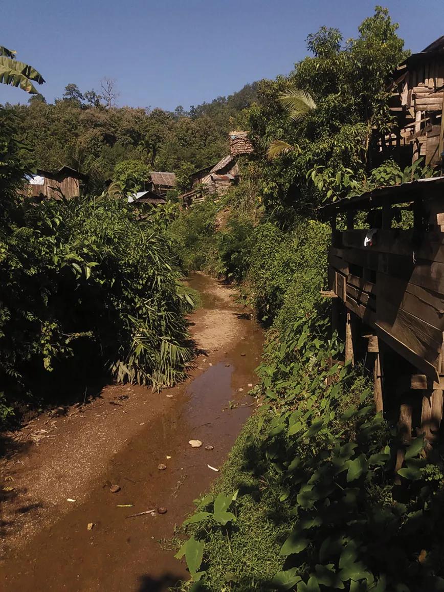 Arroyos, Kayan