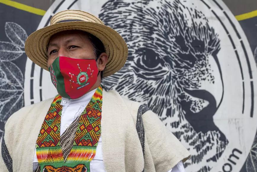 Feliciano Valencia, líder indígena Nasa