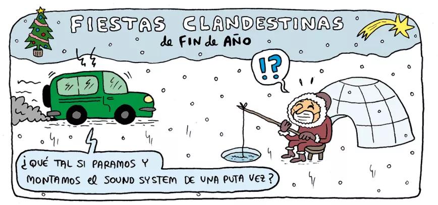 Fiestas clandestinas de fin de año