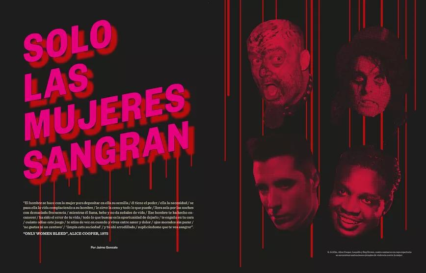 Solo las mujeres sangran