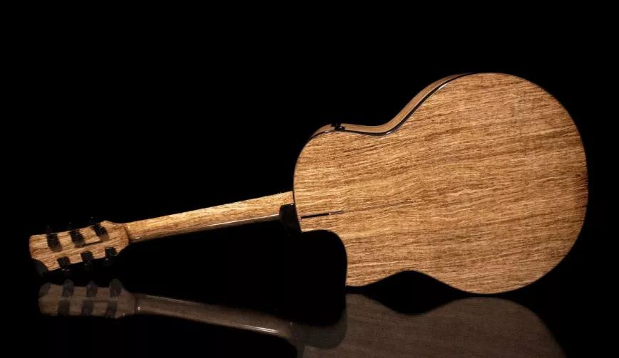 Una constructora de guitarras canadiense lanza una guitarra hecha con cáñamo