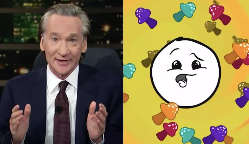 Un late night estadounidense emite un anuncio satírico sobre la psilocibina