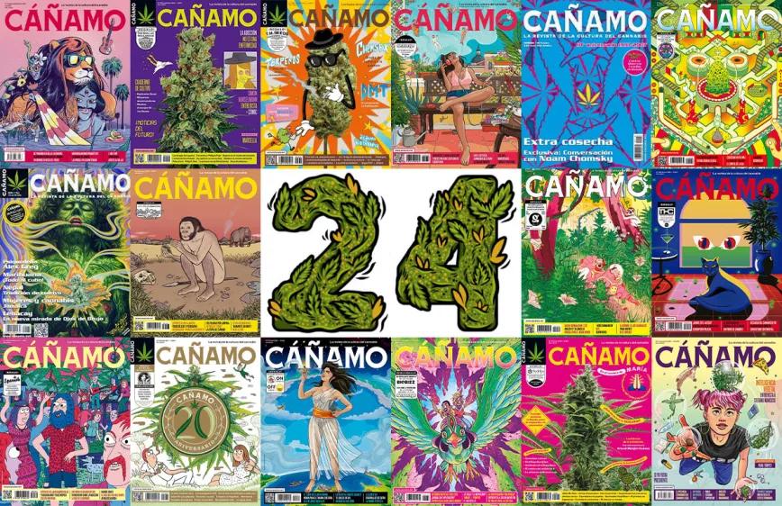 Cáñamo cumple 24 años al frente de la comunicación cannábica en España