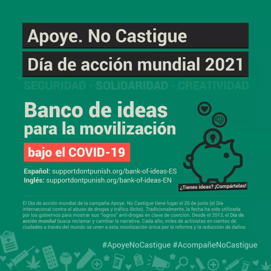 Vuelve la campaña ‘Apoya, no castigues’ contra la prohibición de las drogas