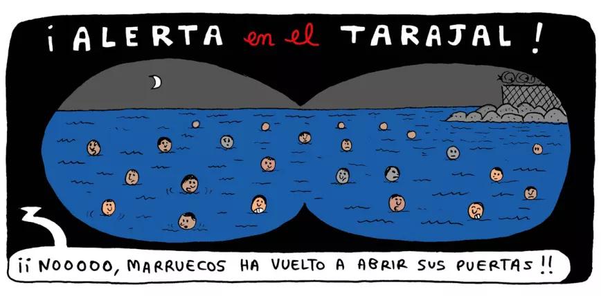 Alerta en el Tarajal