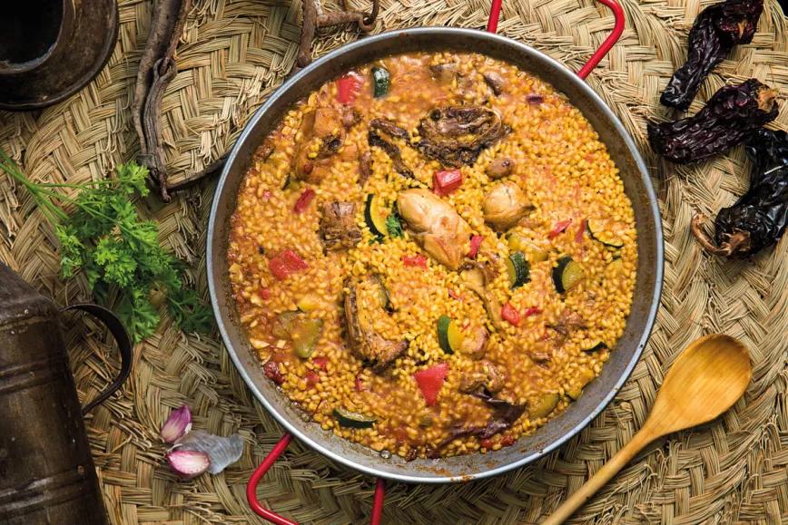 Arroz campero de conejo con Critical Hit