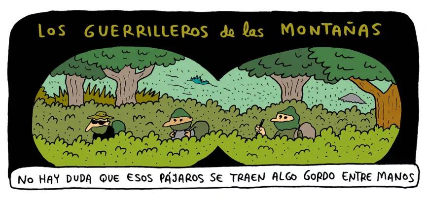 Los guerrilleros de las montañas